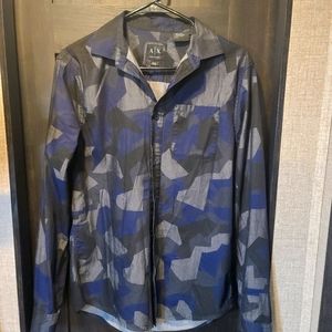 Designed Men's Armani Button Up